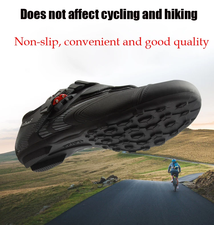 Tiebao Cycling Shoes New Non-lock MTB Road Bicycle Shoes Men Women Ventilation Suitable For Cycling Walking Rubber Outsole Shoes