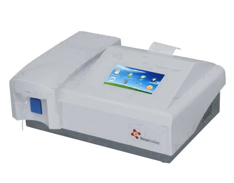 

flow cell semi automatic blood chemistry analyzer