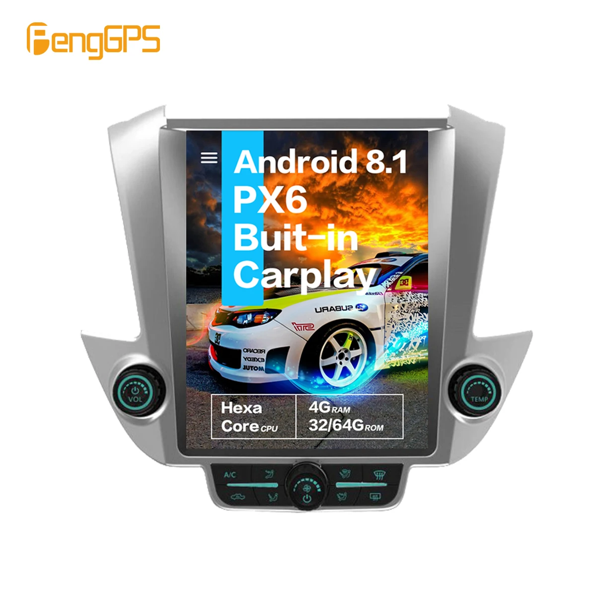Tesla экран Android px6 для GMC YUKON/Chevrolet Tahoe Suburban- Автомобильный мультимедийный плеер Радио Стерео gps навигация