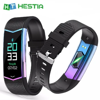 

LV08 Smart Bracelet Fitness Tracker Wristband Heart Rate Blood Pressure Monitor with Pedometer Sport Band Health Bracelet 5 in 1