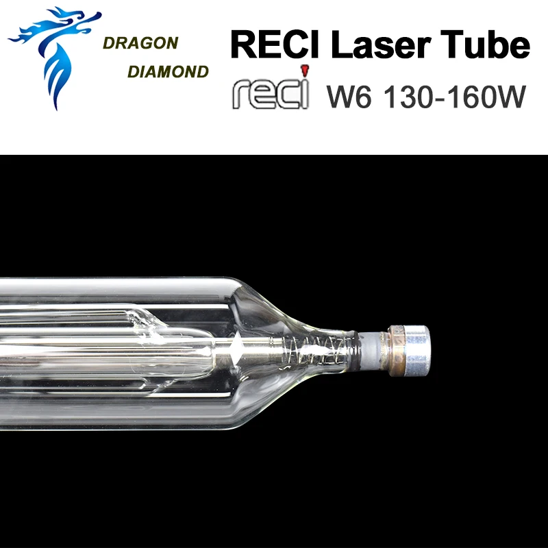 DRAGON DIAMOND CO2 лазерная трубка RECI W6 130 Вт стеклянная труба металлическая головка