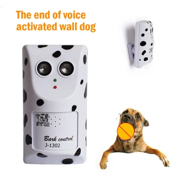 

Ultrasonic Stop Barking Control Dog Anti Barking No Bark Silencer Wall Hanger Training Device Waterproof Outdoor Pet Supplies