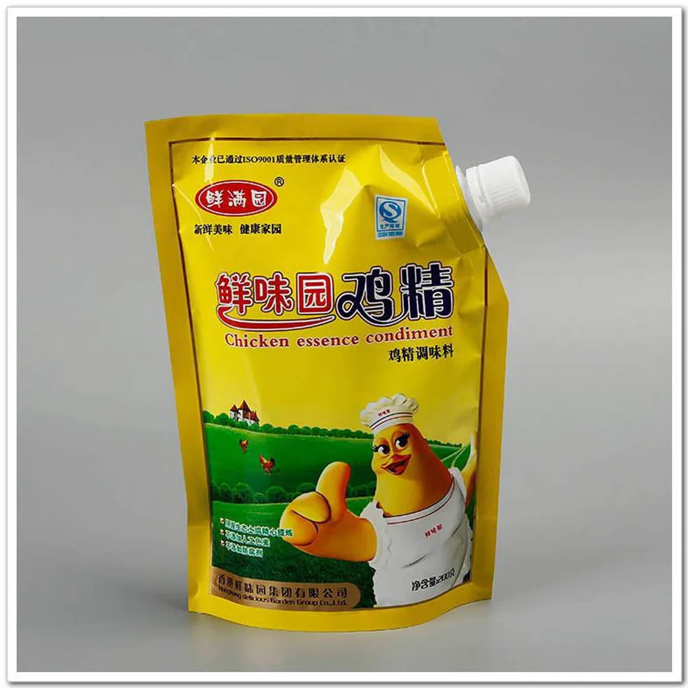 

Customizable Pretty Flower Colorful Stand-up Plastic Drink Packaging Bag Spout Pouch for Beverage Liquid Juice Milk Coffee