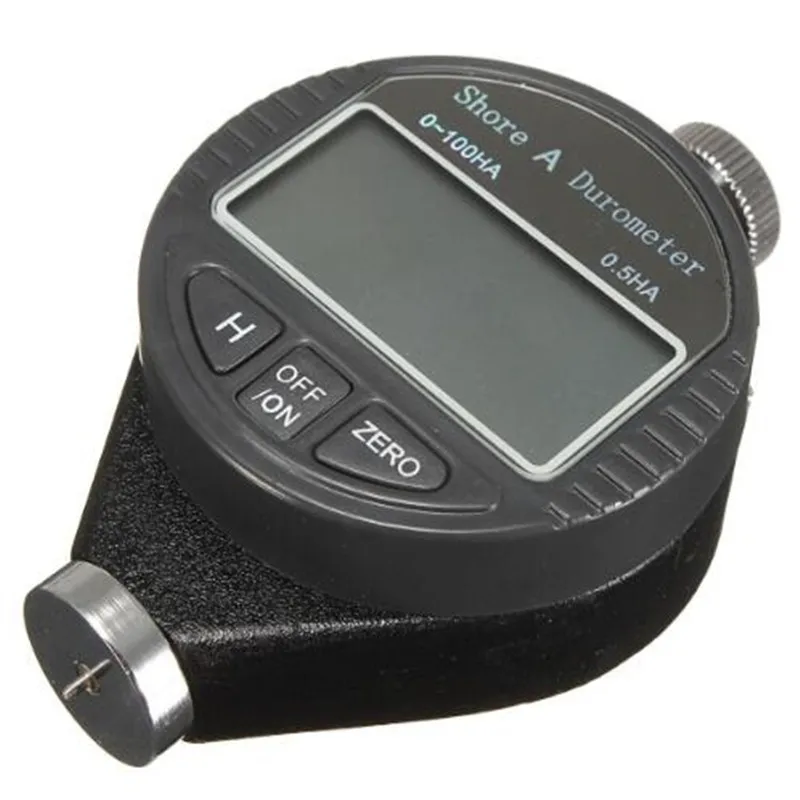 Hardness Tester LCD Display 0-100HA Digital Durometer Shore A/C/D Tire Plastic Rubber Test Tools (No Battery)