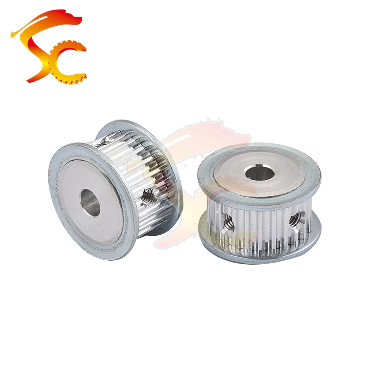 

Aluminum 3M 24Teeth Timing Pulley with Bore 6mm fit for 10mm width Belt for 3D printer timing pulley