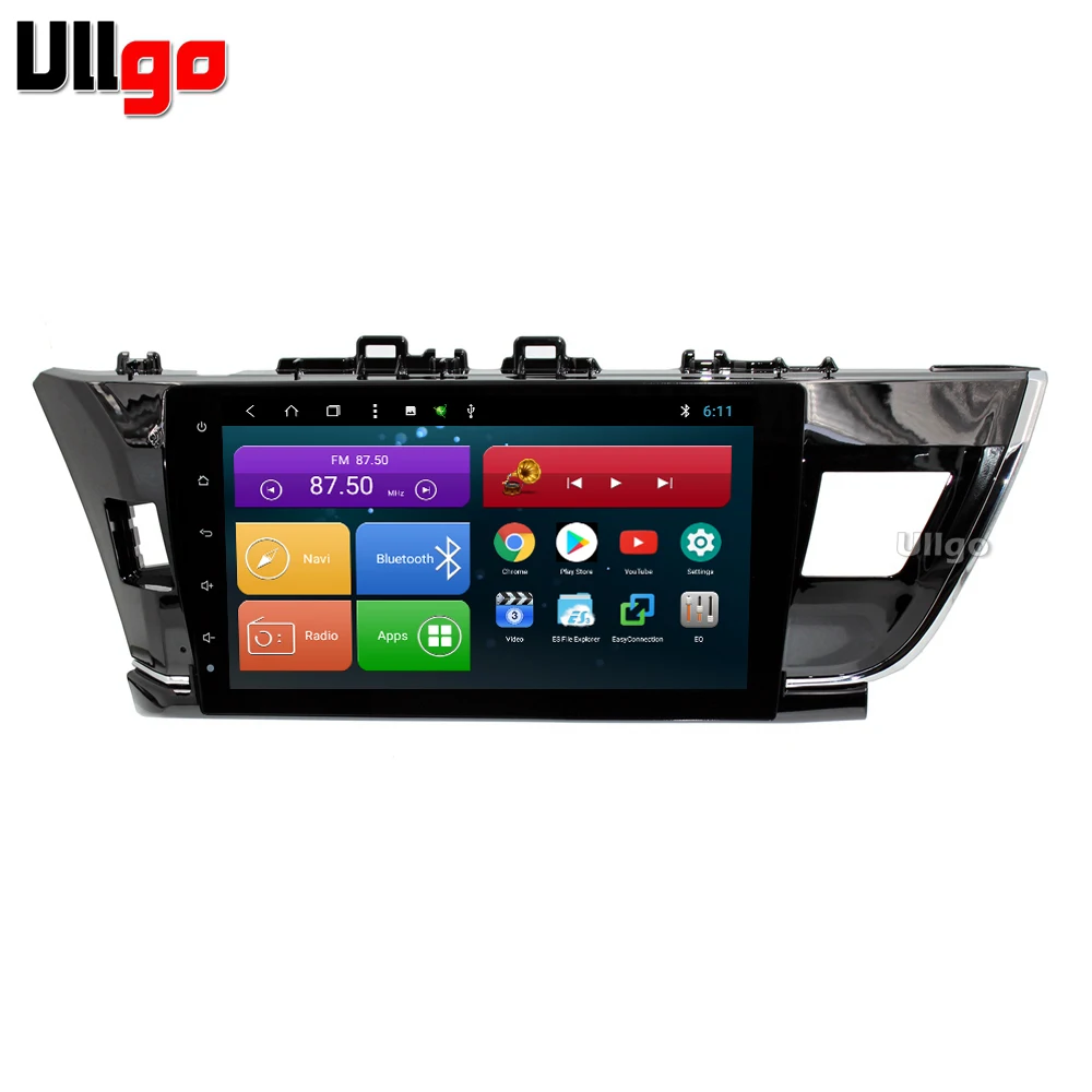 9 дюймовый Octa Core Android 8 1 автомобильный DVD GPS для Toyota Corolla 2014 + Ближний Восток