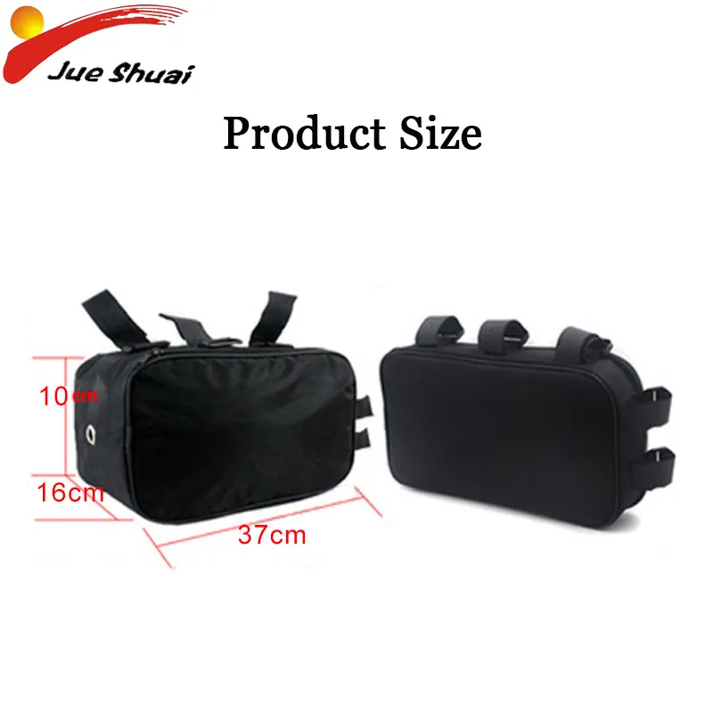 Discount 48v 20ah Square Battery Pack Lithium Bicycle Battery 36v 48 Volt Batteries Squareness Top Tube Mountain Bike Battery Storage Bag 3