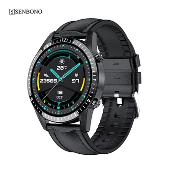 

SENBONO I9 New Men Sport Smart Watch Fitness Tracker Support Clock Heart Rate Monitor Smartwatch for IOS Android Bluetooth