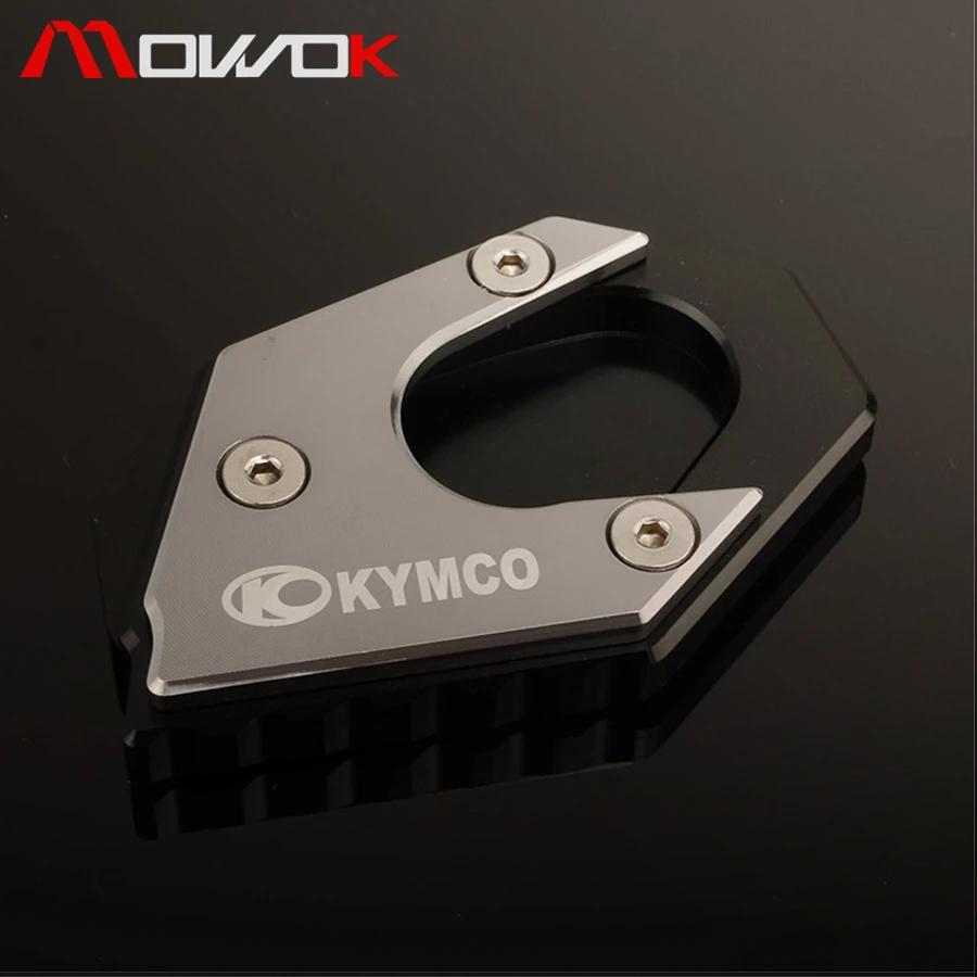 Новый CNC подножка боковая подставка удлинитель опорная пластина красный для KYMCO