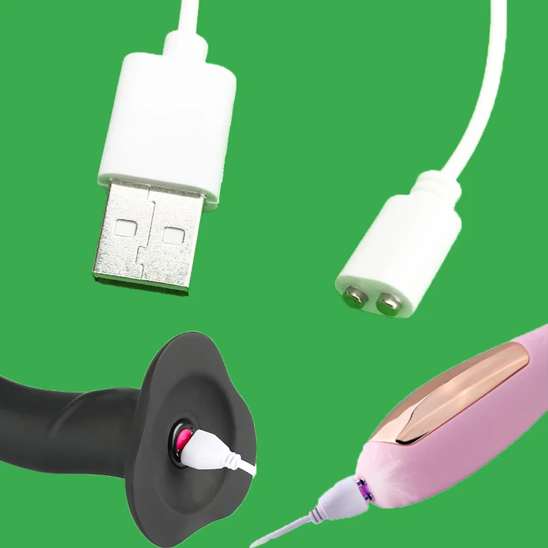 Магнитный USB зарядный кабель для перезаряжаемых взрослых секс игрушек зарядное