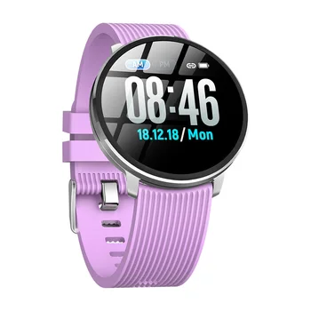 

New Style Lv18 Smart Bracelet Round Screen Color Sports Ch Step Count Couples Heart Rate Blood Pressure Monitoring Hea