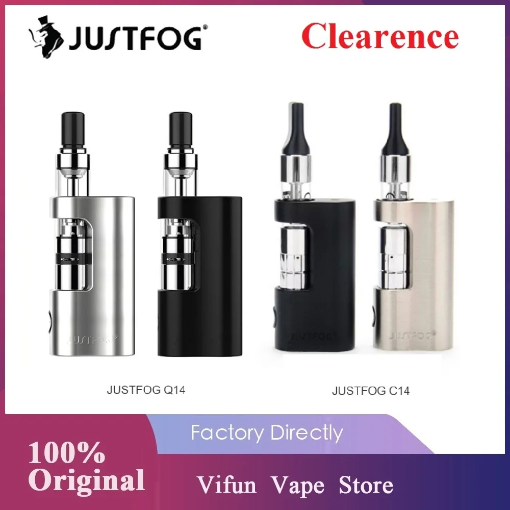 Оригинальный комплект JUSTFOG C14/комплект Q14 со встроенной батареей 900 мАч и
