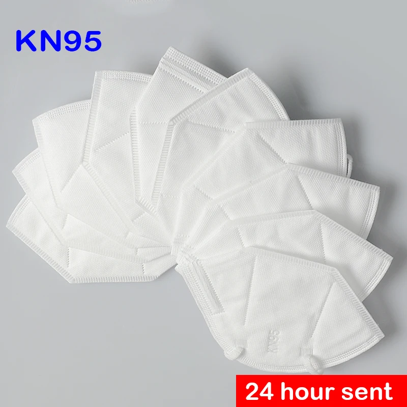 

1/5/10 pcs/bag N95 face Mask Particulate Mouth Respirator Anti PM2.5 Bacteria proof Mask Safety Protective Mask Reusable