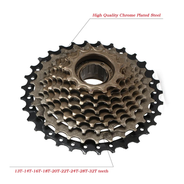 Bicycle Freewheel 3-Speed 16,19,22T Cassette Freewheel Bike-Flywheel New  Parts