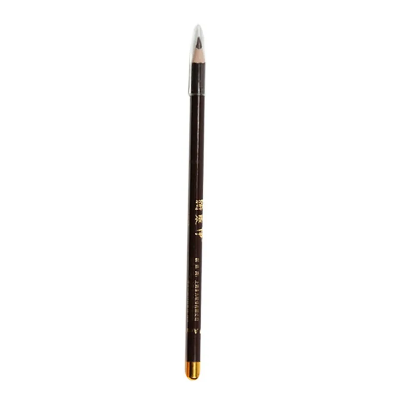 1 шт., Водостойкий карандаш для бровей, долговечный, натуральный, черный, коричневый, прочная ручка для бровей, женские косметические инструменты для макияжа, дропшиппинг - Цвет: 4 dark coffee