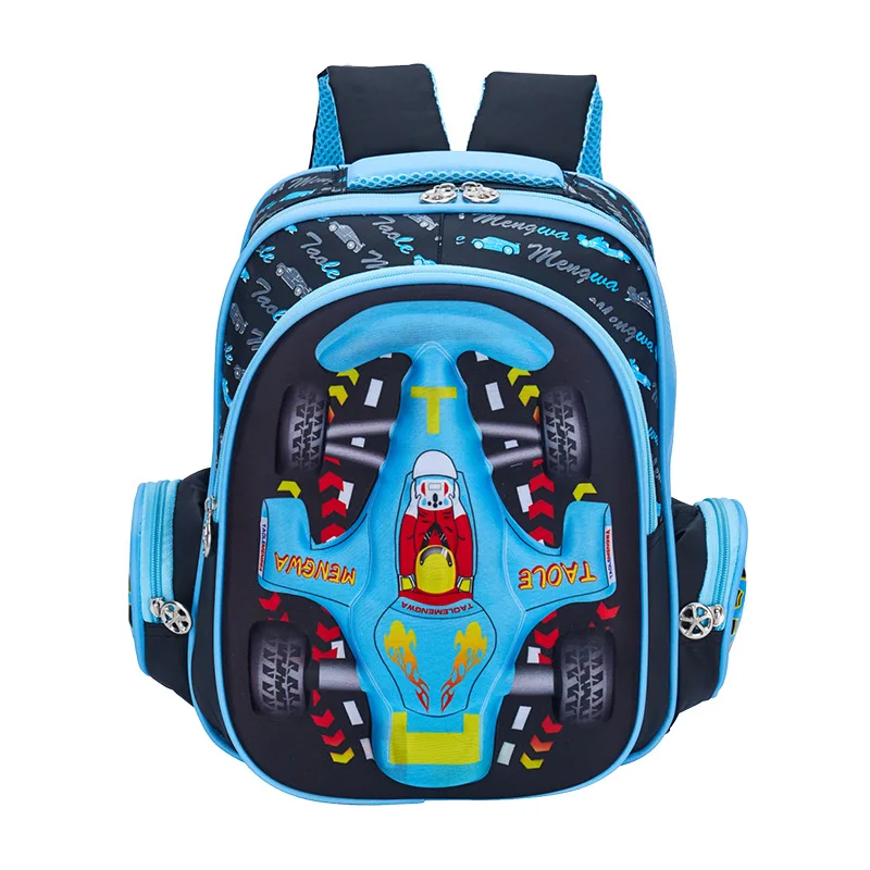 

Airplane School Bag Young STUDENT'S BOY'S Children 1-3-4-Grade Boy Backpack 5-6-12 a Year of Age Kindergarten Shoulder