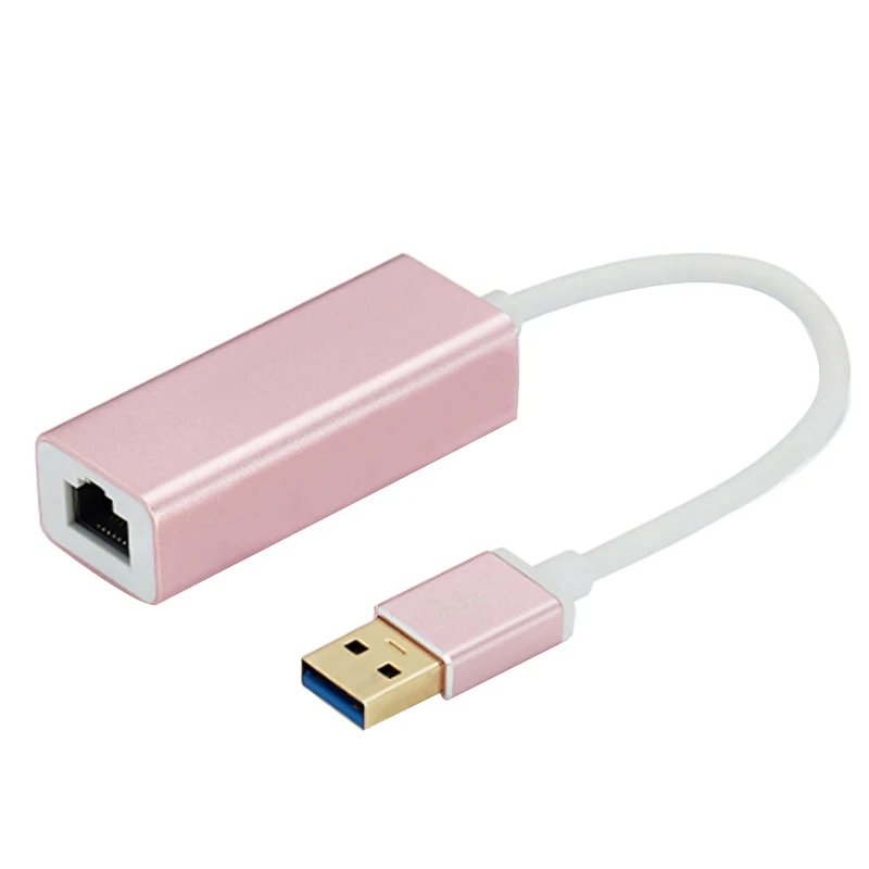 

10/100/1000 Mbps RJ45 To USB 3.0 External LAN Adapter Gigabit Ethernet Network Converter for Laptop