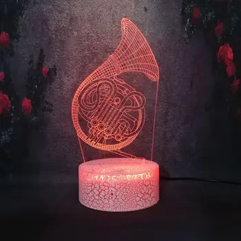 

3D LED Retro Record Machine Disc Decor Desk Table Crack Lamp 7 color changing Home Party Atmosphere Night Light Exihibition Lava