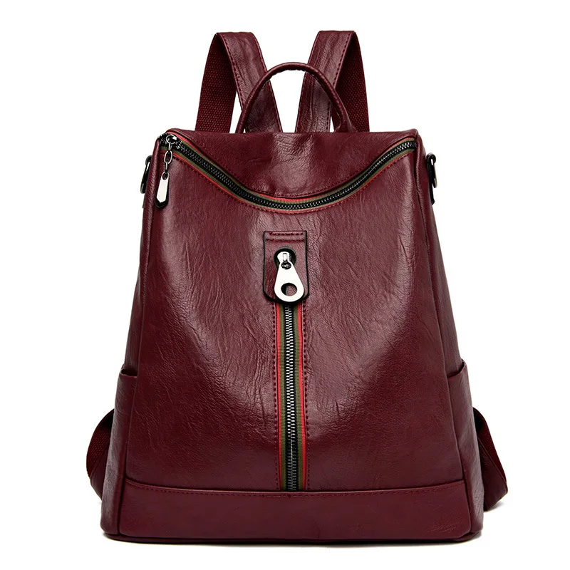 Chuwanglin, женский рюкзак из натуральной кожи, высокое качество, многофункциональный рюкзак для женщин, сумка для книг, дорожная сумка, сумка для путешествий, G102101