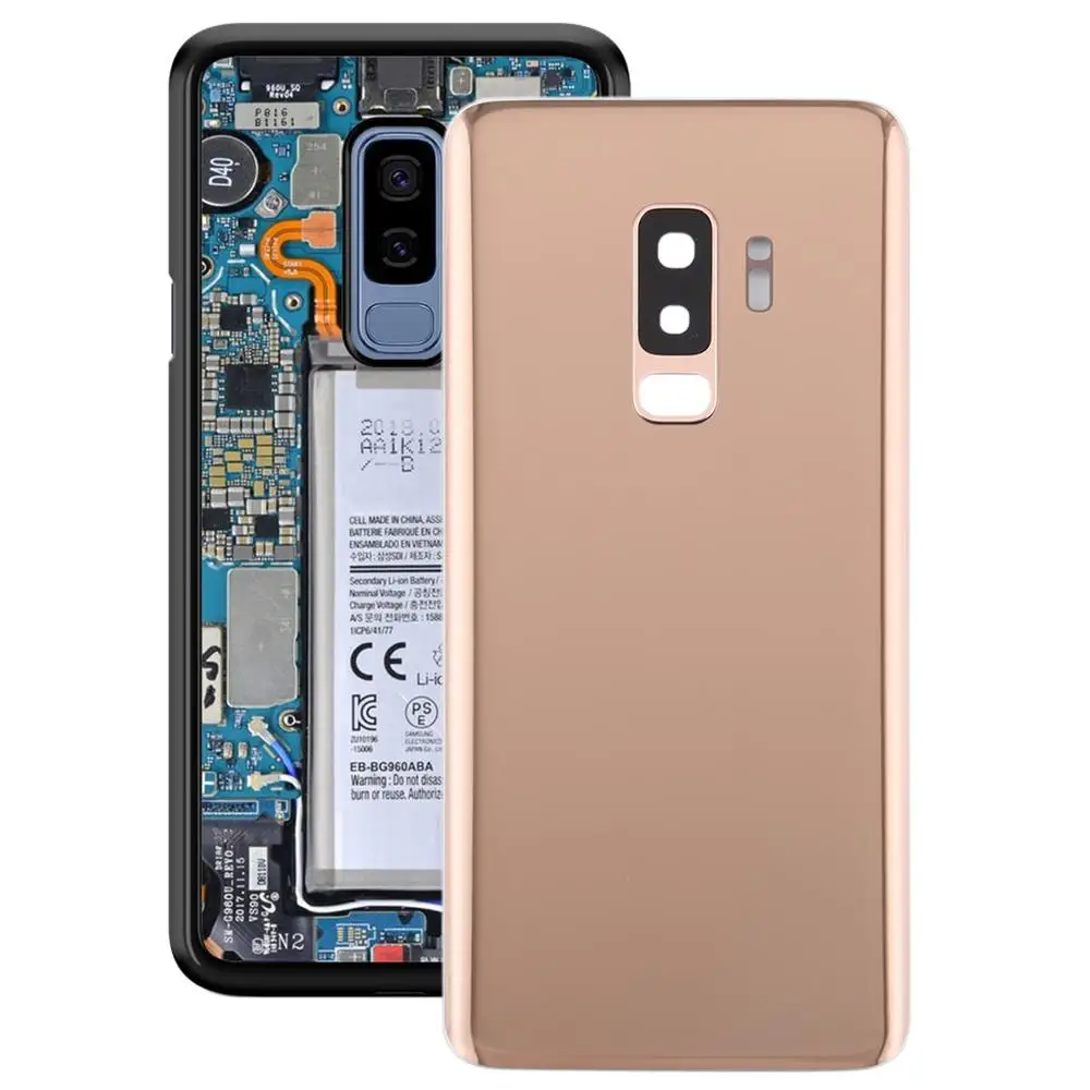 IPartsBuy Задняя крышка батареи с объективом камеры для Galaxy S9