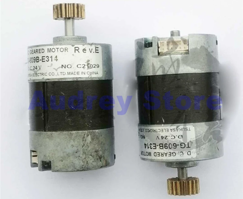 Импортная разборка Tsukasa DC щетка бесплатно редкоземельный двигатель tg-609b-e314 DC24V
