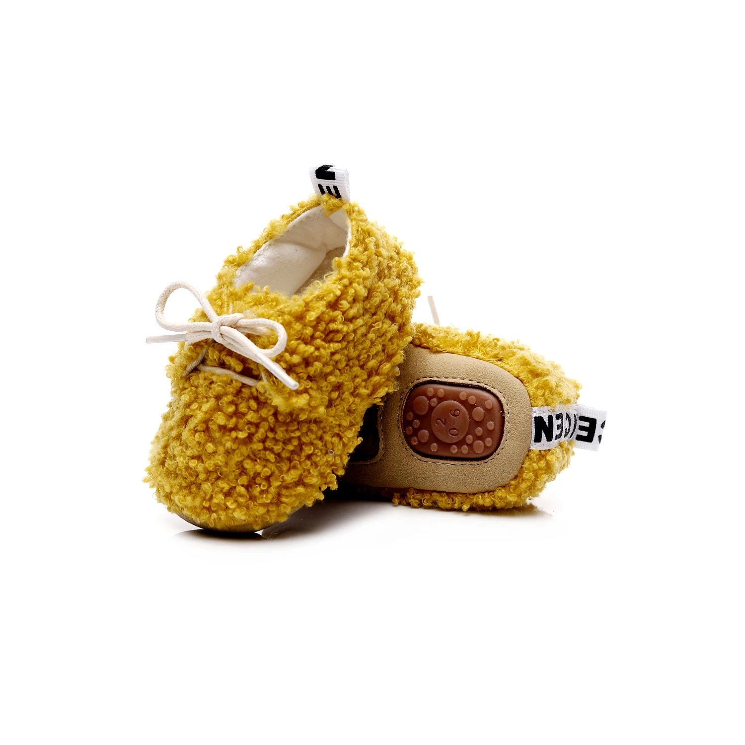0-2Yrs Baby Girls Velvet Shoes Soft Sole Casual Shoes Cotton Toddler Kids
