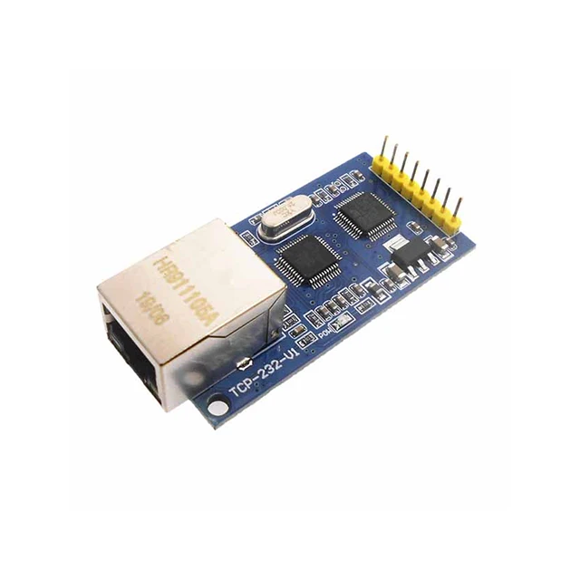 

A15-- TCP-232-V1 industrial grade serial to Ethernet module serial server serial to TTL single chip network module HR911105A