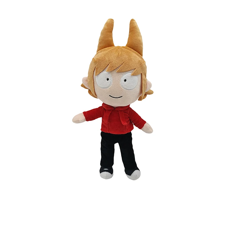 Eddsworld boneca de pelúcia infantil, brinquedos criativos de pelúcia,  travesseiros macios, periféricos, Tord Matt, Tom, 32 cm, 38cm