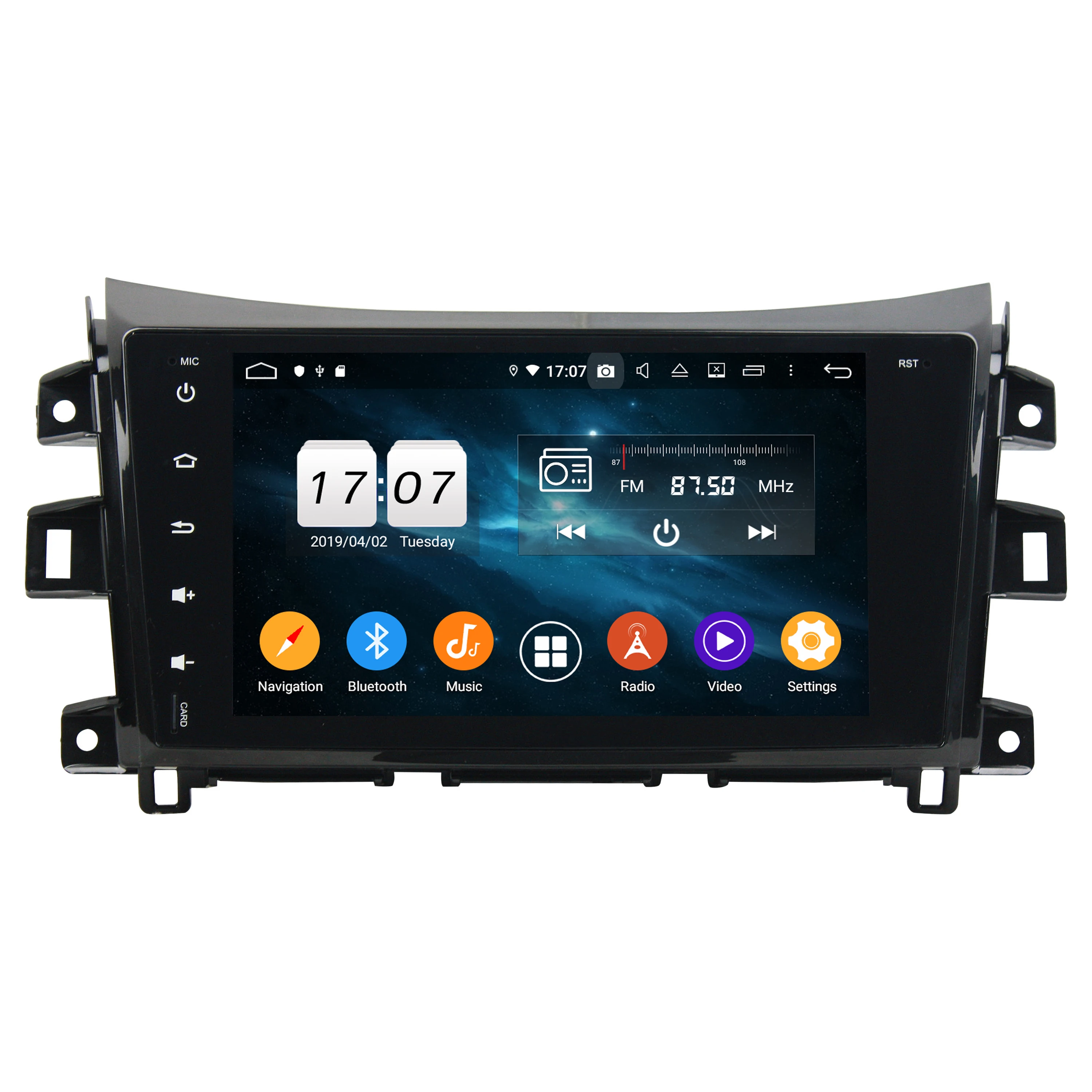 Sale 9 inch 4+32G Android 9.0 car multimedia Player for NISSAN NAVARA 2016 with GPS Wifi NO DVD 0