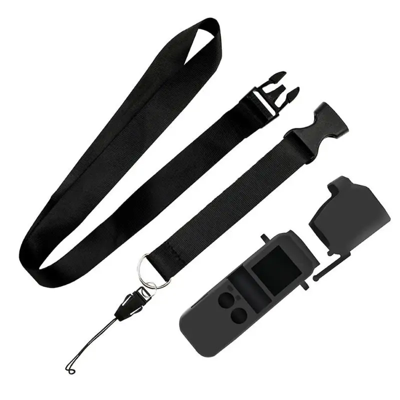 Мягкий силиконовый чехол с ремешком для DJI OSMO Pocket аксессуары для камеры мягкий и удобный дизайн