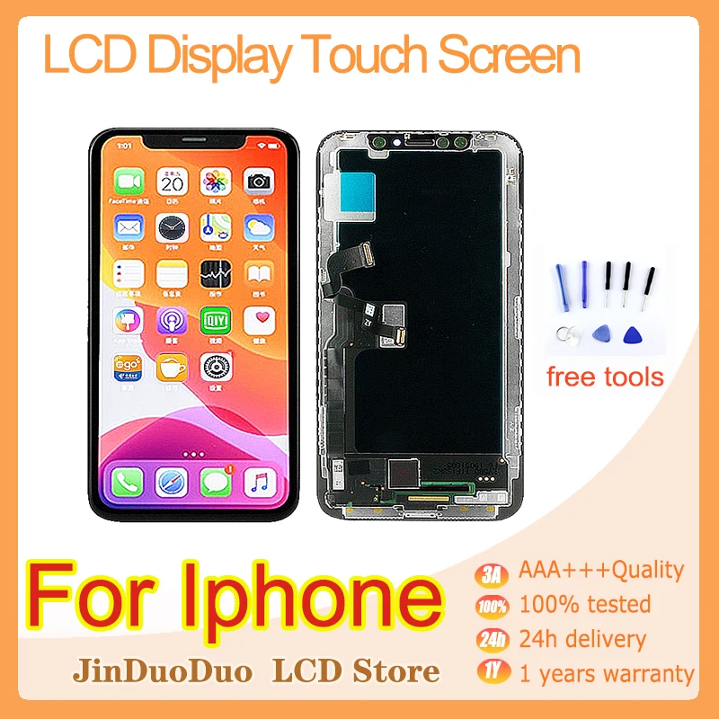 Lcd Per Iphone 6 6G 6S Plus 7G 7 Plus 8G 8 Plus X Xr Xs Max 11 Pro Max 12 Pro Max Schermo Lcd Pannello Combinato Parte Di Ricambio