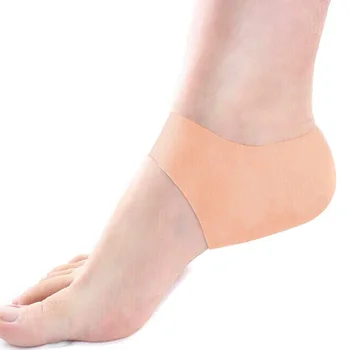 

Newly 2 Pairs Heel Protector Silicone Gel Ankle Support Soft Socks Foot Sleeve for Bone Spur Relief CTN88
