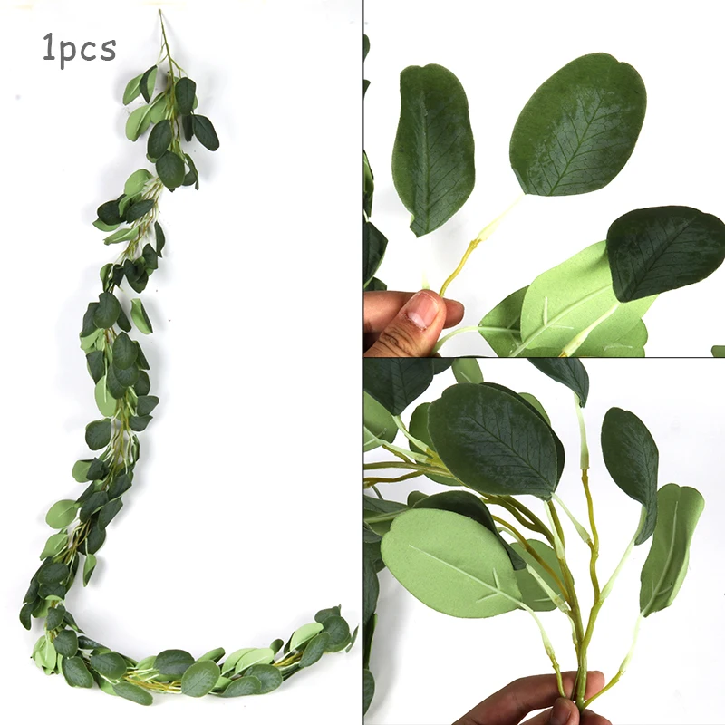 Wedding Decoration Tropical Artificial Plants Eucalyptus Garland Willow Leaves Hawaiian Garden Home Decor Fake Vines Rattan leaf Wedding Decoration Tropical Artificial Plants Eucalyptus Garland Willow Leaves Hawaiian Garden Home Decor Fake Vines Rattan leaf