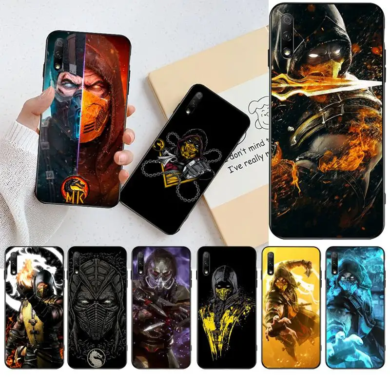 Лидер продаж роскошный уникальный чехол для телефона Mortal Kombat Huawei Honor 30 20 10 9 8 8x 8c v30
