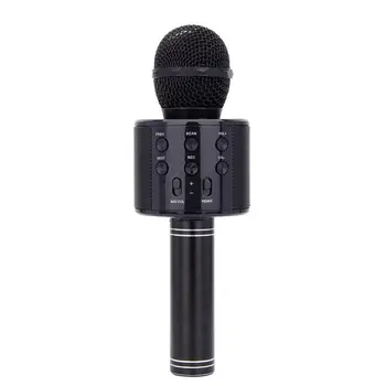 

Wireless Karaoke Microphone Micro 4 in 1 portable karaoke player 12 sound effects for home KTV / Party