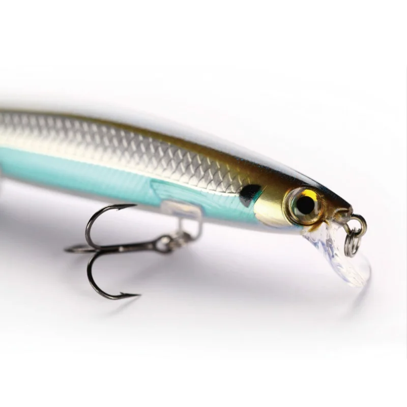 lures 2018 Minnow 11mm 13g fishing lure swing fish bait crankbait swimbait unpainted lures high quality lifelike noise hard bait