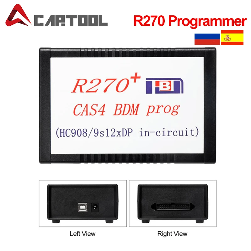 Новейший R270 V1.20 Авто CAS4 BDM программист Программист Профессиональный ключевой