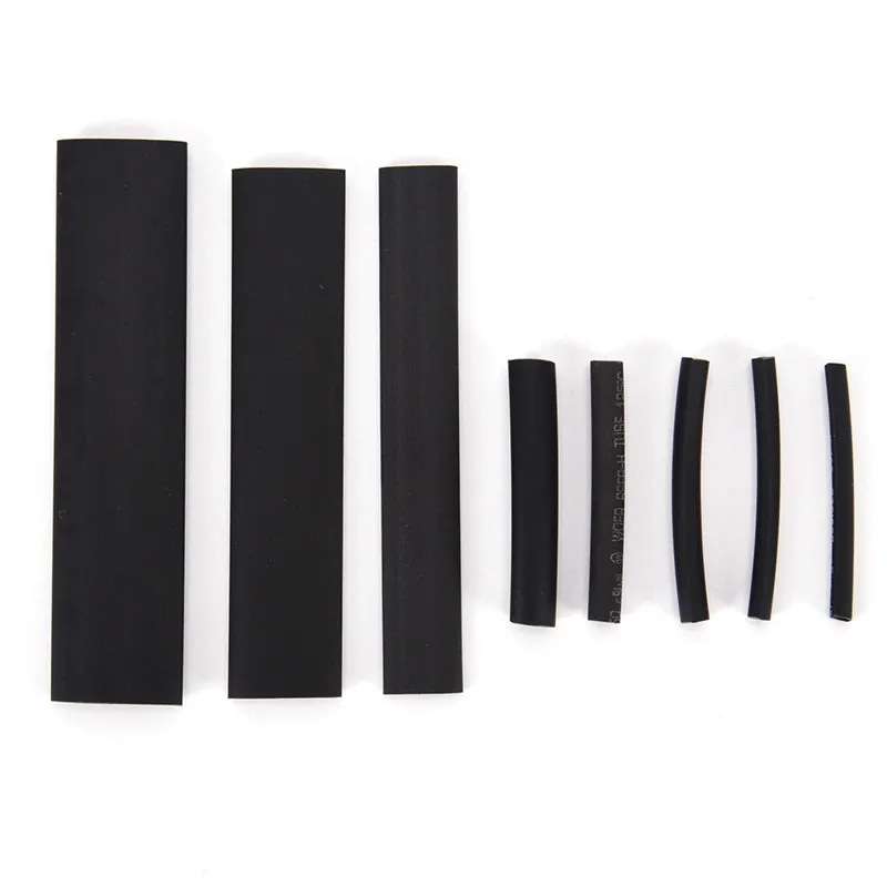 Useful Electric Tubings Multi Style Black 2:1 Assortment Heat Shrink Tubing Tube New 127Pcs/set Car Cable Sleeving Wrap Wire Kit