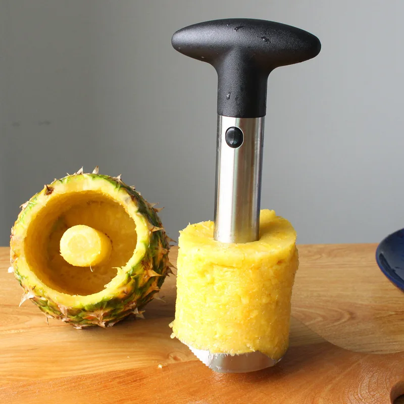 Stainless Steel Pineapple Peeler Cutter Fruit Knife slicer A spiral Pineapple cutting machine Easy to use kitchen cooking tools - Image 4