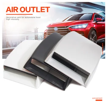 

Auto Car 3D Simulation Air Flow Decorative Intake Hood Scoop Bonnet Vent Cover