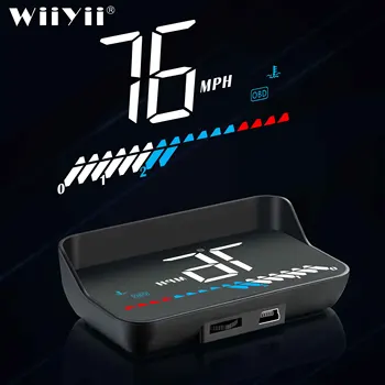 

M7 OBDHUD Head Up Display Universal Car Hud OBD Plus GPS speedometer Windshield Projector On-board Automatic Computer