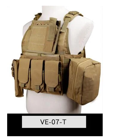Военный Molle Combat 600D жилет тактический Мультикам камуфляж CSWoSporT страйкбол охота