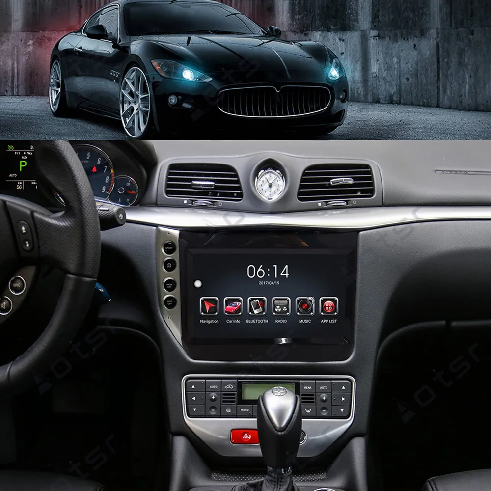 

AOTSR Tesla Android 9 Car Radio For Maserati GT GC GranTurismo 2007 2017 Multimedia Player GPS Navigation DSP CarPlay AutoRadio