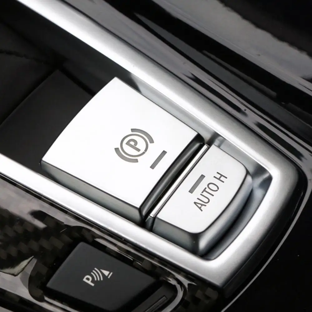 Car Electronic Parking Brake Switch Button Sticker For BMW F10 F07 F01 X 3 F25 X 4 F26 F11 F06 X 5 F15 X6 F16 Accessories