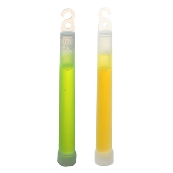 

2x Glow Sticks Party Camping Emergency Surival Lights GlowStick Green & Yellow