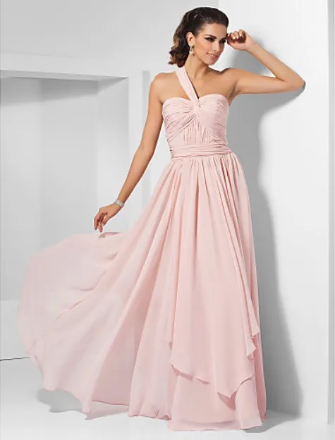 Jurken Nieuwe Mode 2014 Hot & Sexy Vestidos De Festa Casual Dress Formele Jurk Elegante Partij Roze Lange Custom Bruidsmeisje jurken Jurken Nieuwe Mode 2014 Hot & Sexy Vestidos De Festa Casual Dress Formele Jurk Elegante Partij Roze Lange Custom Bruidsmeisje jurken