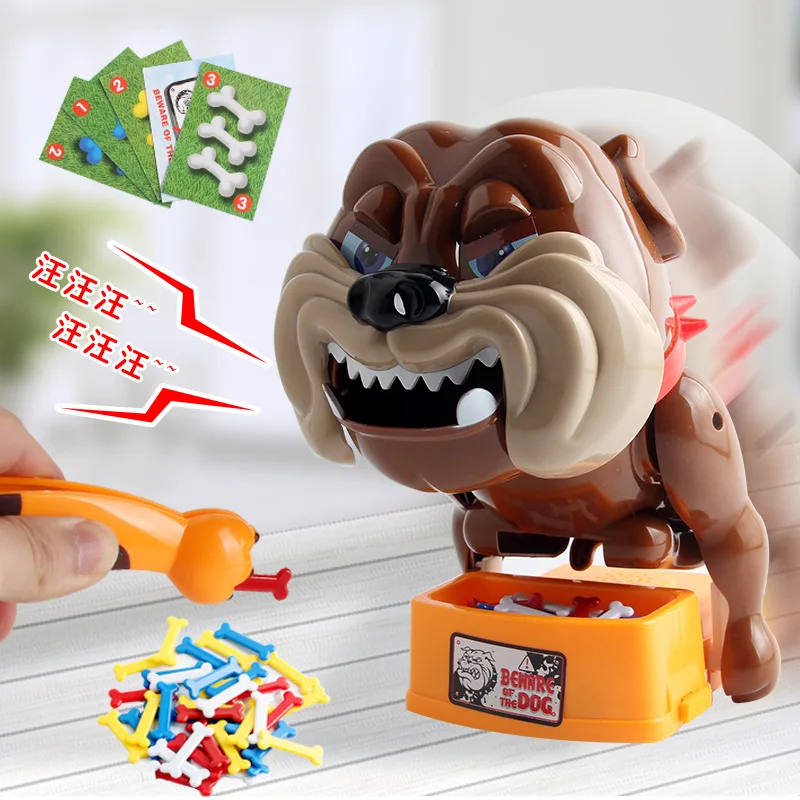 Brinquedo Jogo de Mesa Cachorro que Morde Não precisa Pilhas