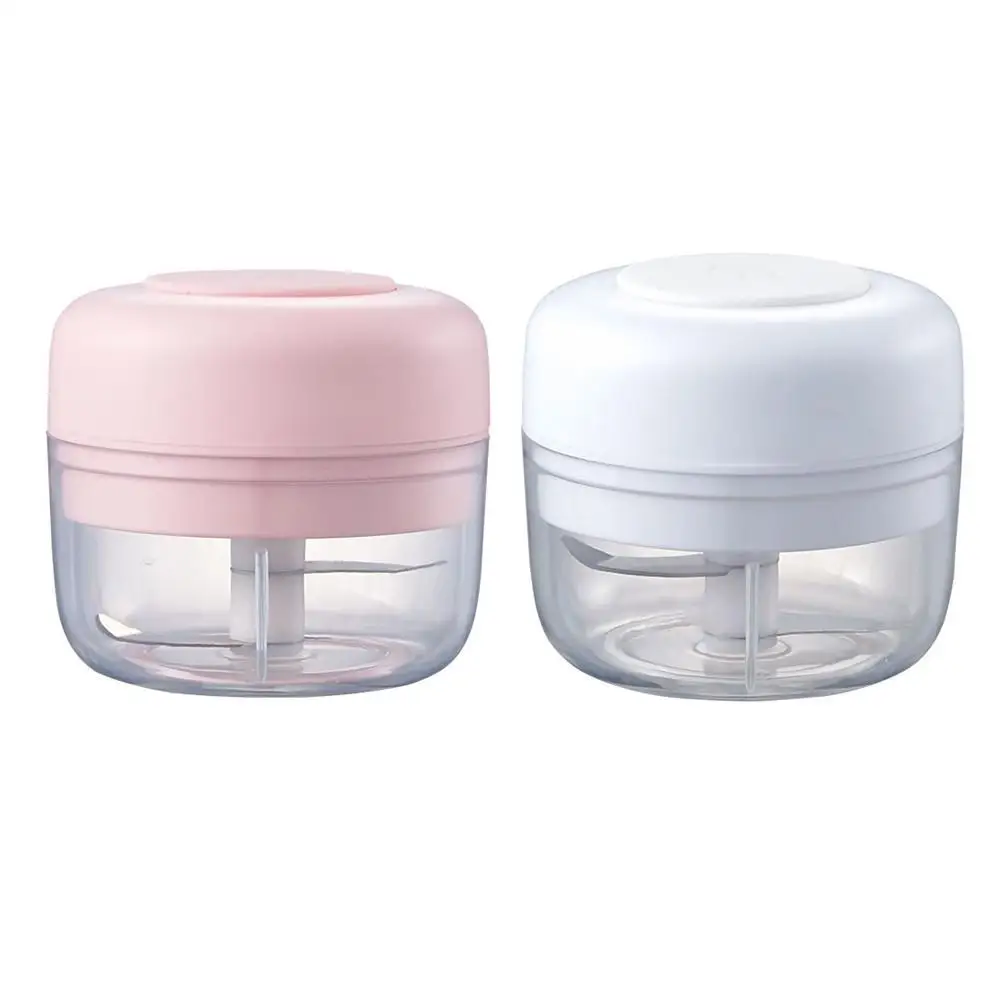 Мини измельчитель для еды чеснока с USB зарядкой Электрический зарядным кабелем