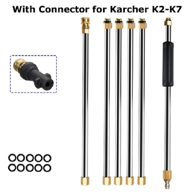 Adapter Extension Wands 4000psi Quick Connector Pressure Washer Convenient