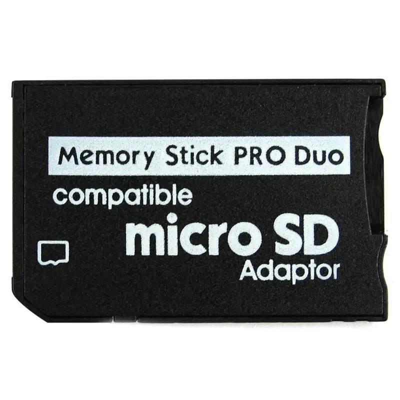 

HOT-Memory Stick Pro Duo Mini MicroSD TF to MS Adapter SD SDHC Card Reader for Sony & PSP Series